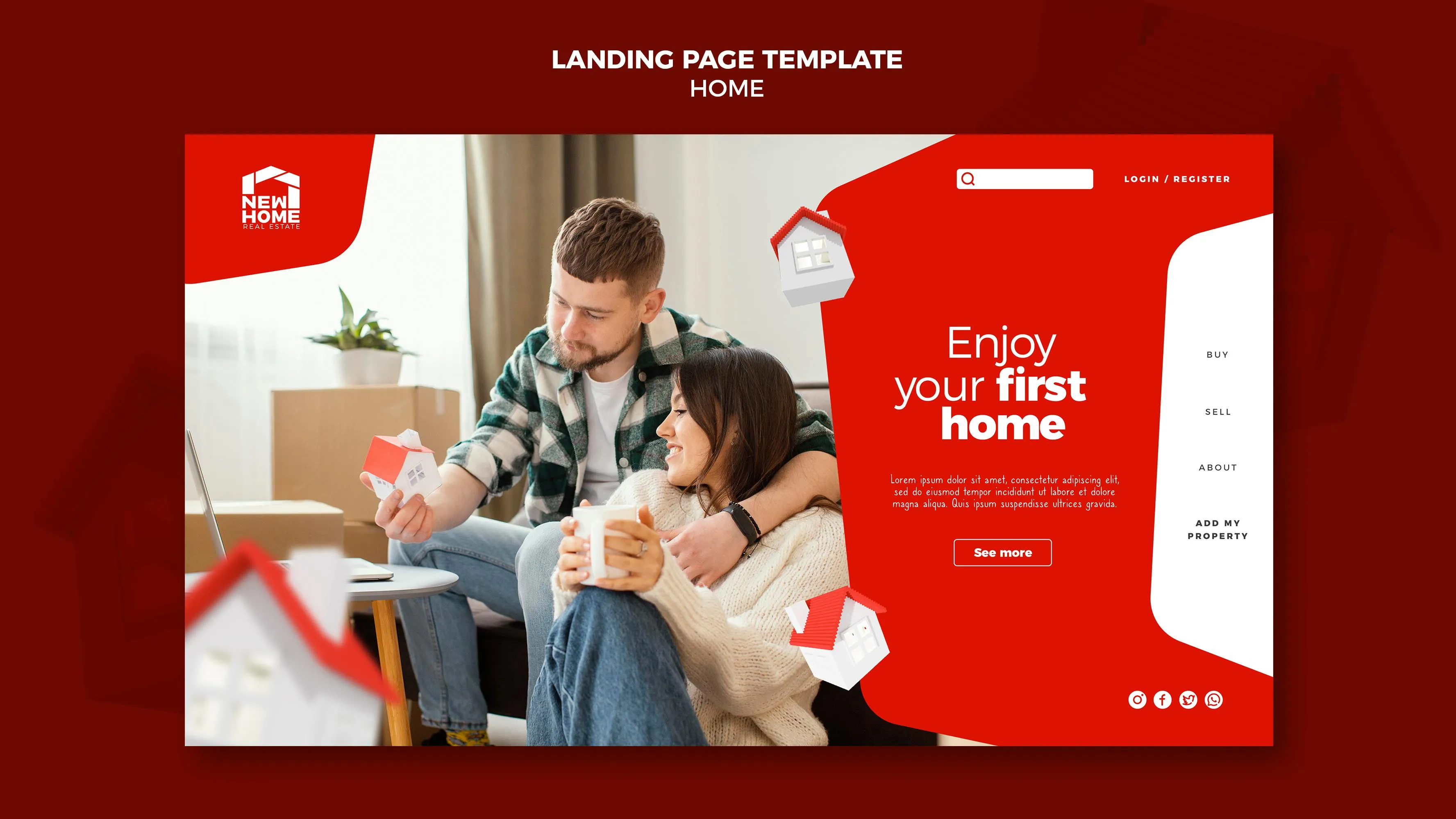 Web development on screen