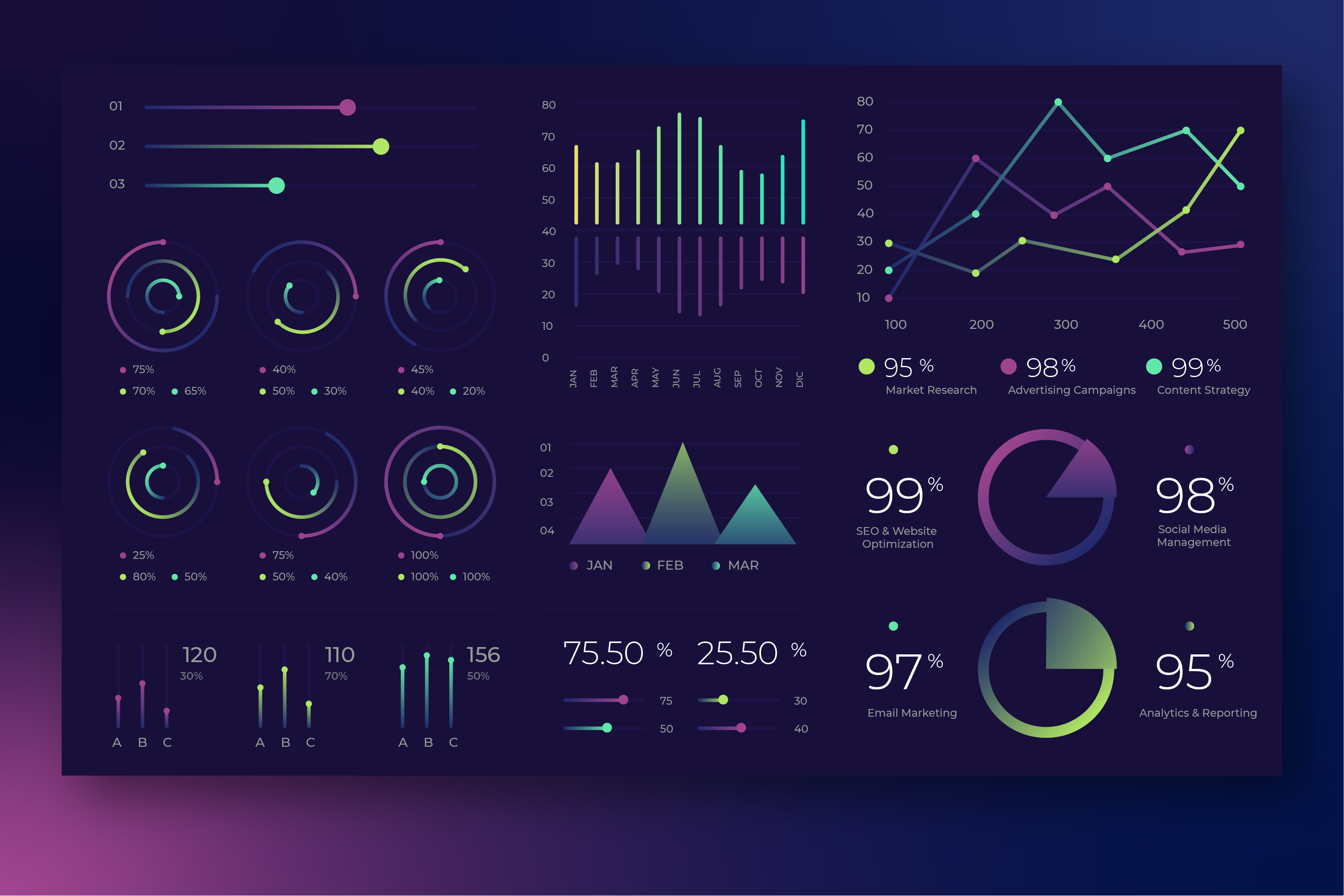 Efecto de revelado Hero Home